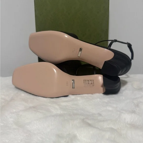 Gucci Black Leather Heels - Picture 5 of 7